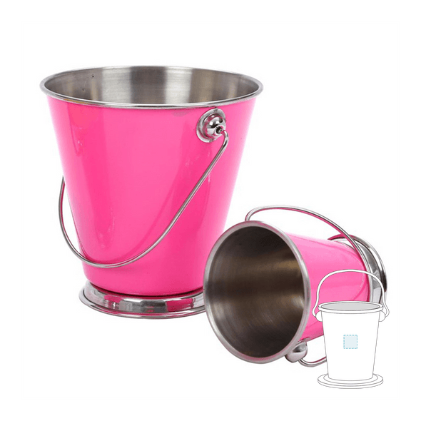 Mini-Eiskübel aus Edelstahl